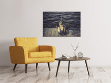 Load image into Gallery viewer, Canvas print A little fisherman
