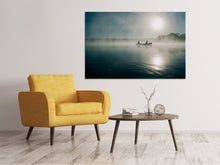 Load image into Gallery viewer, Canvas print Fisherman in the sunrise
