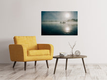 Load image into Gallery viewer, Canvas print Fisherman in the sunrise

