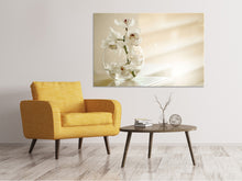 Load image into Gallery viewer, Canvas print Orchid in the glass
