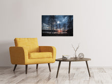 Load image into Gallery viewer, Canvas print Trees at the lake
