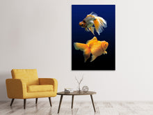 Load image into Gallery viewer, Canvas print 2 funny fish
