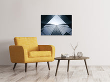 Load image into Gallery viewer, Canvas print Glass architecture
