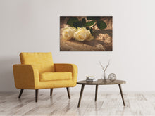 Load image into Gallery viewer, Canvas print The purity of the roses
