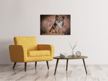 Load image into Gallery viewer, Canvas print Chihuahua portrait
