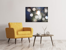 Load image into Gallery viewer, Canvas print Abstract light dots
