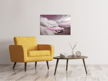 Load image into Gallery viewer, Canvas print Vintage car in the desert sand
