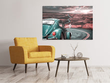 Load image into Gallery viewer, Canvas print On the road with the classic car
