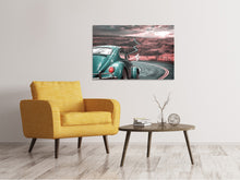 Load image into Gallery viewer, Canvas print On the road with the classic car
