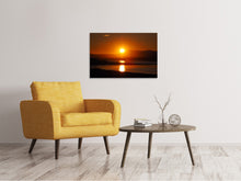 Load image into Gallery viewer, Canvas print Fantastic sunset on the beach
