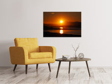 Load image into Gallery viewer, Canvas print Fantastic sunset on the beach
