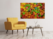 Load image into Gallery viewer, Canvas print Colorful fruit gums
