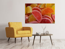 Load image into Gallery viewer, Canvas print Sugared fruit gums
