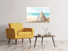 Load image into Gallery viewer, Canvas print Marine snail XXL
