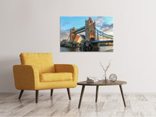 Load image into Gallery viewer, Canvas print Tower Bridge at dusk

