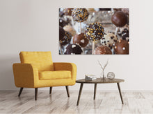 Load image into Gallery viewer, Canvas print Chocolate lollipops
