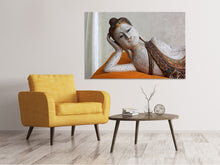 Load image into Gallery viewer, Canvas print A Buddha sculpture
