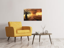 Load image into Gallery viewer, Canvas print Cyclone in the sunset

