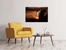 Load image into Gallery viewer, Canvas print Towards the sunset

