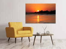 Load image into Gallery viewer, Canvas print The glowing sunset
