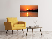 Load image into Gallery viewer, Canvas print The glowing sunset
