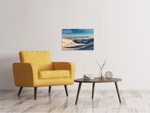 Load image into Gallery viewer, Canvas print Above the clouds in the snow
