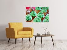 Load image into Gallery viewer, Canvas print Soft ice cream
