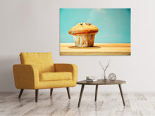 Load image into Gallery viewer, Canvas print A muffin
