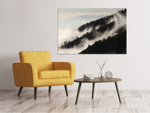 Load image into Gallery viewer, Canvas print Fog in the woods
