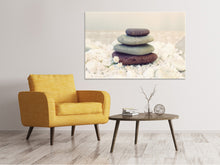 Load image into Gallery viewer, Canvas print Stone balance
