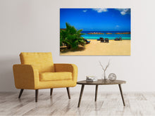 Load image into Gallery viewer, Canvas print Beach love
