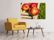 Load image into Gallery viewer, Canvas print Box of apples
