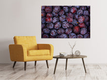 Load image into Gallery viewer, Canvas print Fresh plums
