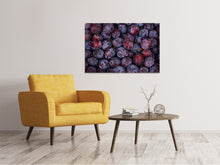 Load image into Gallery viewer, Canvas print Fresh plums
