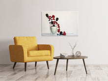 Load image into Gallery viewer, Canvas print Yogurt with berries
