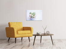 Load image into Gallery viewer, Canvas print Macaroons in pastel
