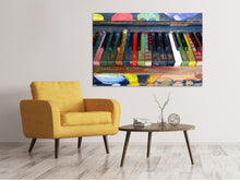 Load image into Gallery viewer, Canvas print Colorful piano
