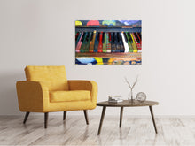 Load image into Gallery viewer, Canvas print Colorful piano
