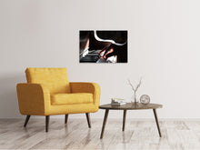 Load image into Gallery viewer, Canvas print piano player
