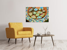 Load image into Gallery viewer, Canvas print Painted stones
