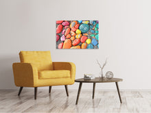Load image into Gallery viewer, Canvas print Colorful stones
