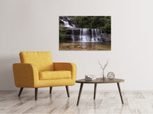 Load image into Gallery viewer, Canvas print At the end of the waterfall
