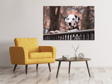 Load image into Gallery viewer, Canvas print Watchful Dalmatian
