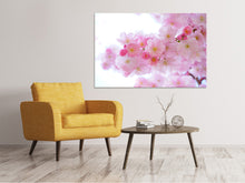 Load image into Gallery viewer, Canvas print Japanese cherry blossom XL
