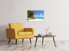 Load image into Gallery viewer, Canvas print Dream Beach Seychelles
