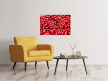 Load image into Gallery viewer, Canvas print XL cherries
