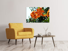 Load image into Gallery viewer, Canvas print The wild tiger lilies
