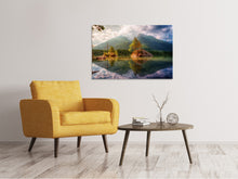 Load image into Gallery viewer, Canvas print The clear mountain lake
