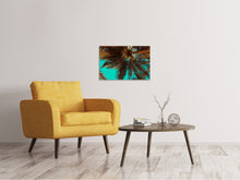 Load image into Gallery viewer, Canvas print My place under the palm trees
