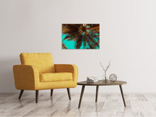Load image into Gallery viewer, Canvas print My place under the palm trees
